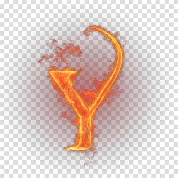 firing Y letter illustration, Letter English alphabet Fire Y, fire letter transparent background PNG clipart