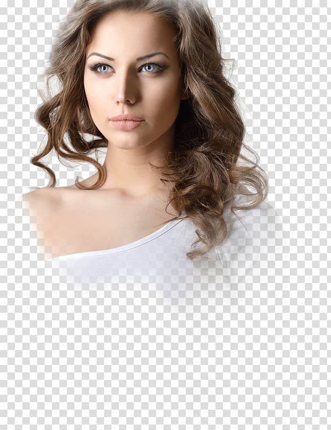 Skin Hair Face Beauty Model, model transparent background PNG clipart