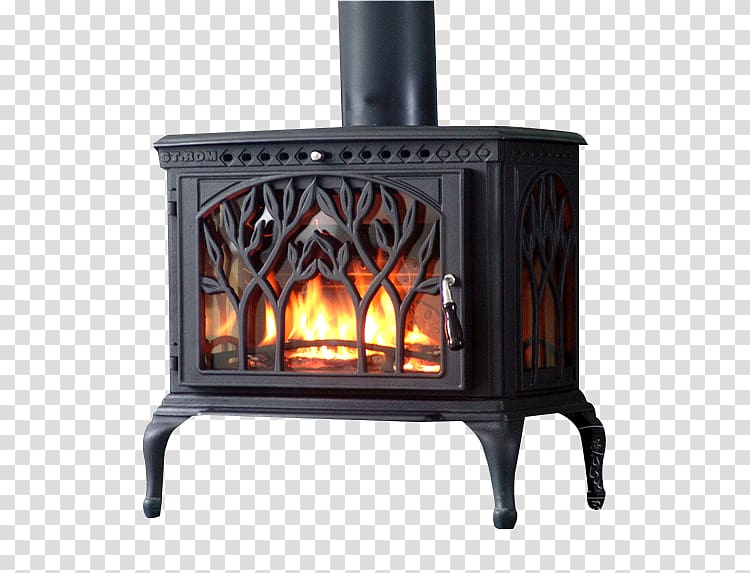Fireplace Cast iron Chimney Central heating Home appliance, Iron decorative charcoal fireplace material transparent background PNG clipart