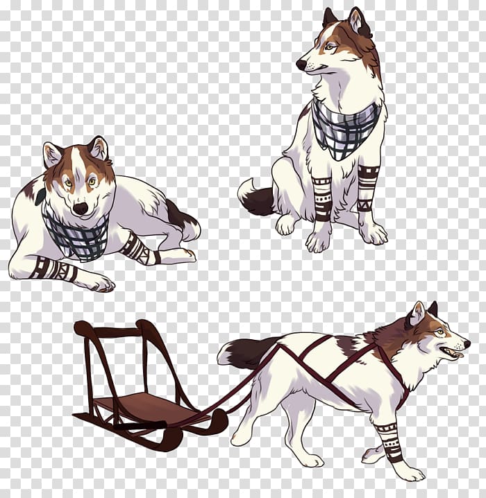 Dog breed Cat Siberian Husky Leash Illustration, cat transparent background PNG clipart