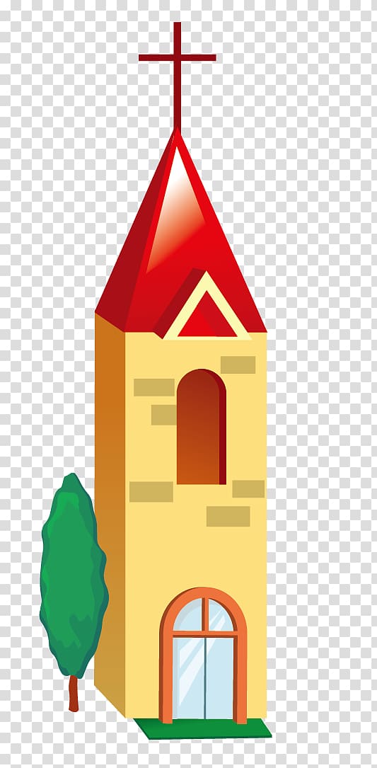 Building illustration Icon, church transparent background PNG clipart