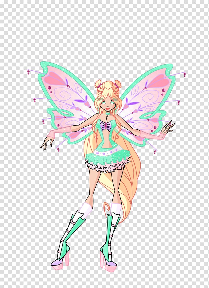 Winx Club: Believix in You Bloom Fairy Sirenix, coral cartoon transparent background PNG clipart