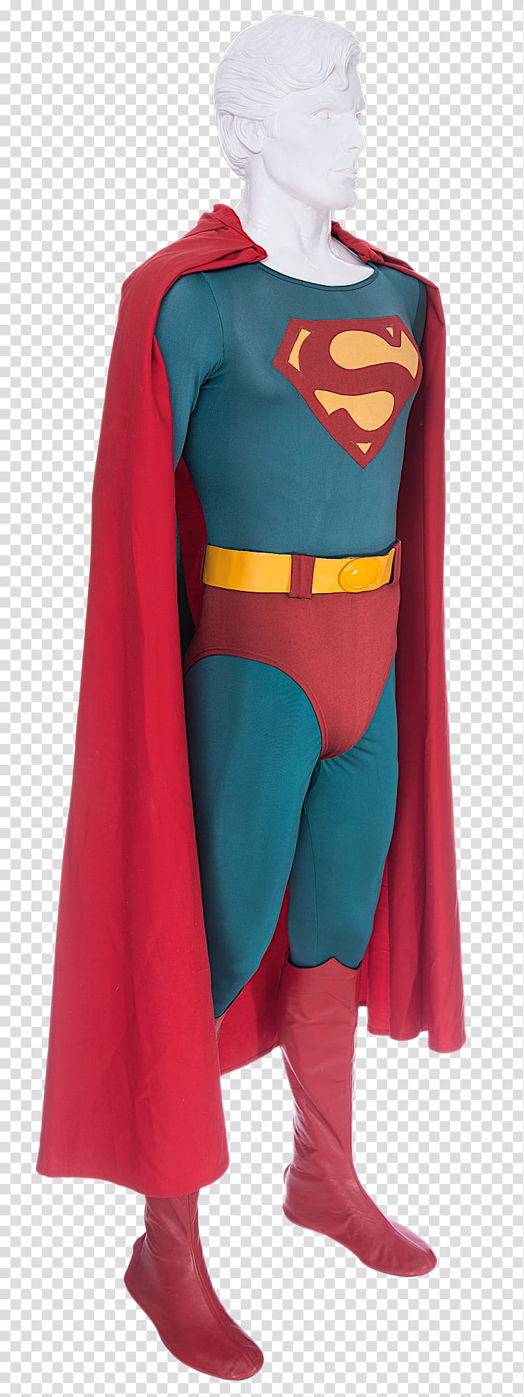 Costume design Superman, Christopher Reeve transparent background PNG clipart