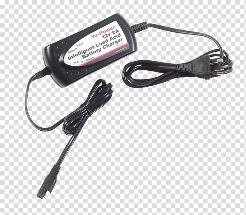 Battery charger AC adapter Lead–acid battery VRLA battery, Tech Toolbox transparent background PNG clipart