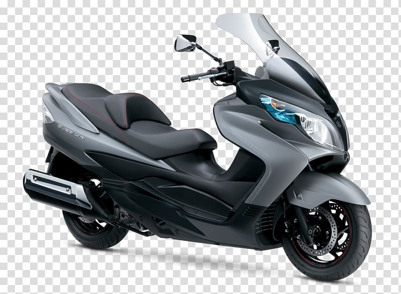 Suzuki Burgman 400 Scooter Motorcycle, scooter transparent background PNG clipart