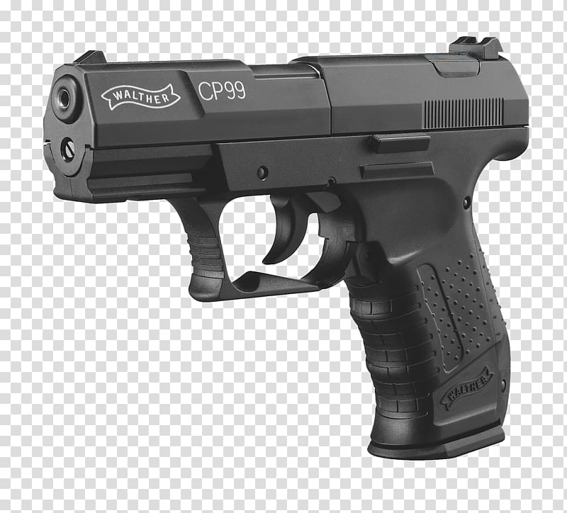 Walther CP99 Air gun Pistol Umarex Walther P99, double agent agent 99 transparent background PNG clipart