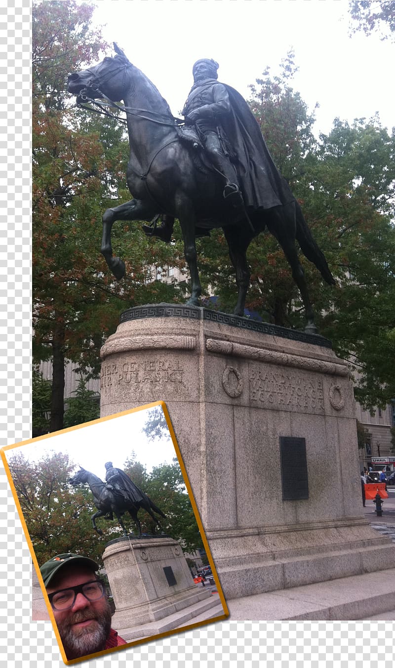Statue Memorial, Casimir Pulaski Day transparent background PNG clipart