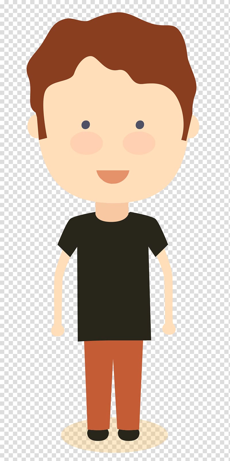 boy wearing black shirt art, Cartoon Model sheet Animation Illustration, Cartoon cute little boy transparent background PNG clipart