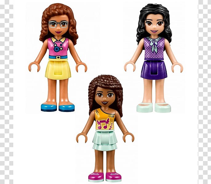 LEGO 41340 Friends Friendship House LEGO Friends Doll Toy, doll transparent background PNG clipart