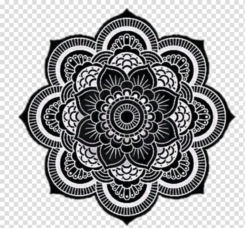 Mandala Sticker , mandala transparent background PNG clipart