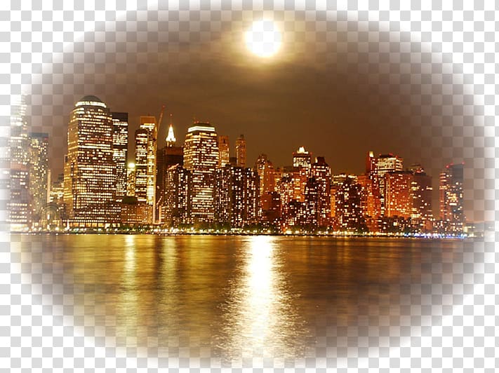Skyline Cityscape New York City, cityscape transparent background PNG clipart