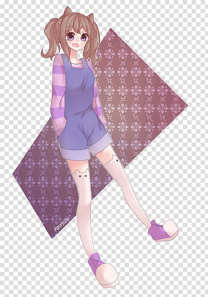 Drawing Lavender Cartoon Mangaka, pasties transparent background PNG clipart