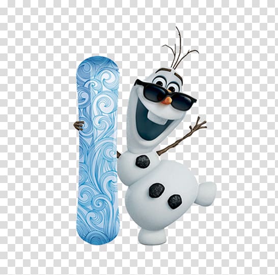 Disney Frozen Olaf holding blue and white snowboard, Frozen: Olafs Quest Elsa Anna, Frozen snow treasure transparent background PNG clipart