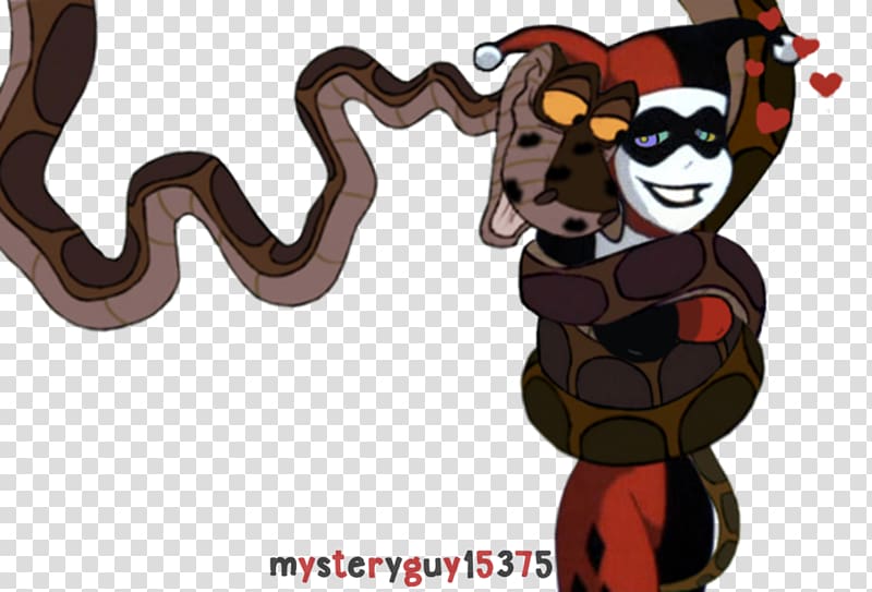 Kaa The Jungle Book Harley Quinn Catwoman Character, others transparent background PNG clipart