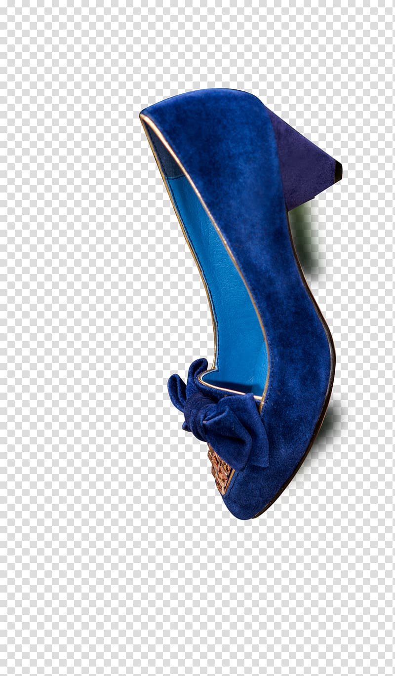 High-heeled footwear Shoe Blue, Beautiful heels transparent background PNG clipart