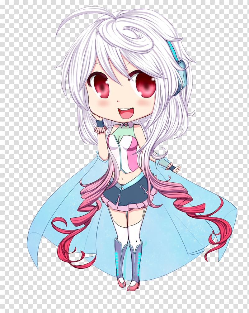 Vocaloid Chibiusa MAIKA, Chibi transparent background PNG clipart