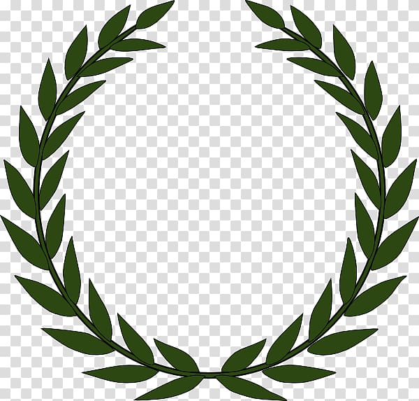 Laurel wreath Olive wreath Bay Laurel , gold football trophy and ribbons template transparent background PNG clipart