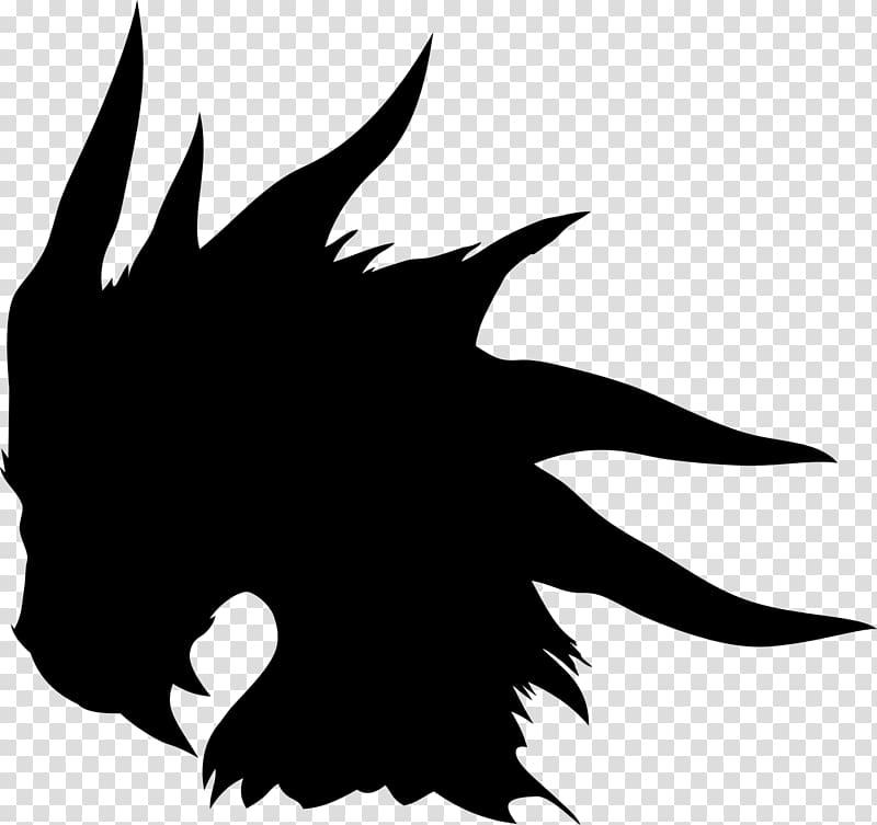 Silhouette Dragon , Silhouette transparent background PNG clipart