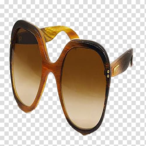 Sunglasses Lens Designer, Simple brown sunglasses transparent background PNG clipart