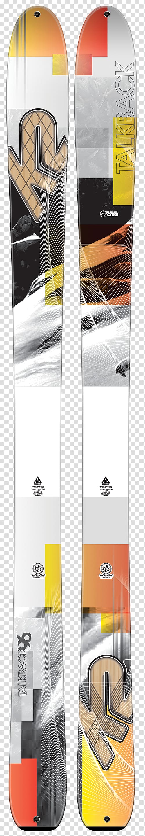 Snowboard Backcountry skiing K2 Sports Ski touring, snowboard transparent background PNG clipart