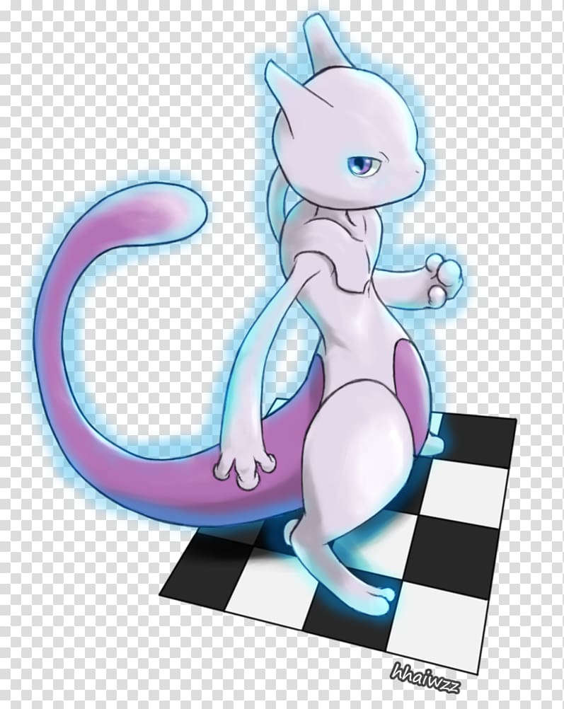 Mew And Mewtwo Drawing, HD Png Download - vhv