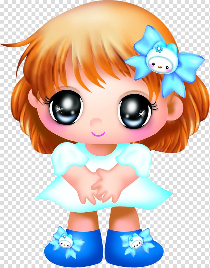 Eye Girl Cartoon Woman , doll transparent background PNG clipart