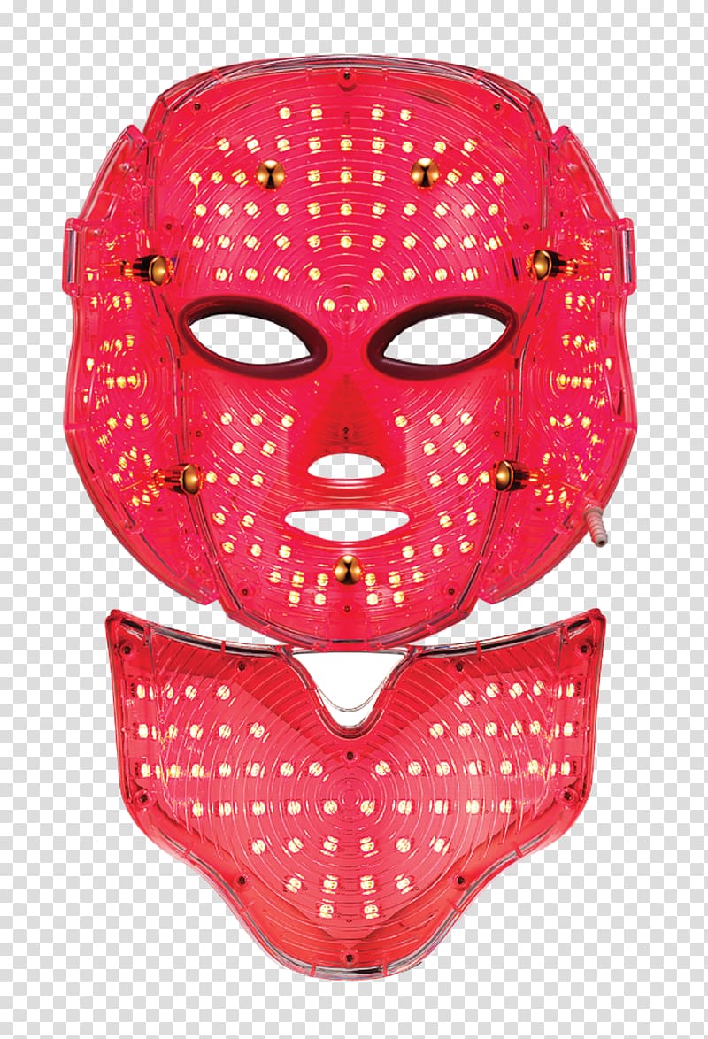 Light therapy Light-emitting diode Mask, light transparent background PNG clipart