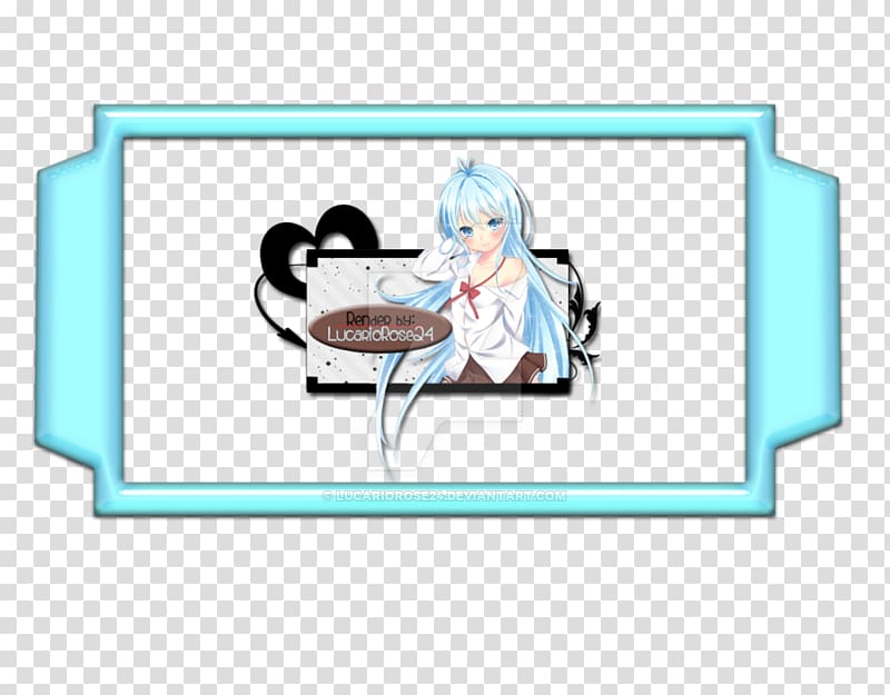 Rendering Anime Manga Gosick, neon border transparent background PNG clipart