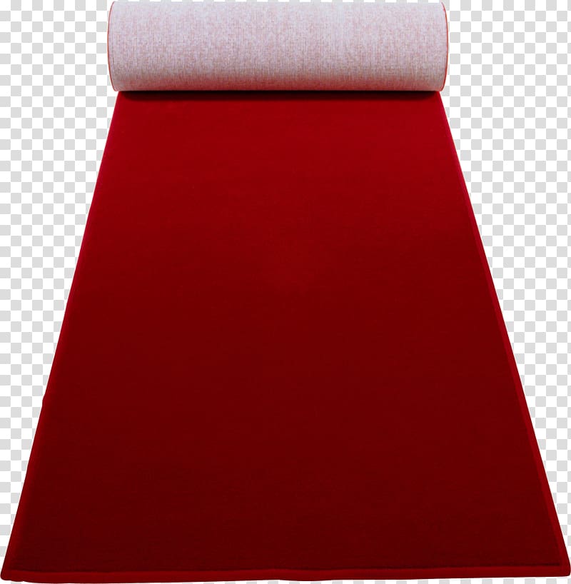 Red Rectangle Floor, Carpet transparent background PNG clipart