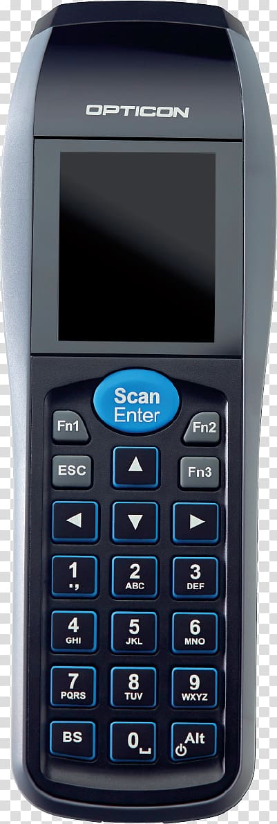 Feature phone Mobile Phones Opticon OPH-3001 Portable data terminal, mobile terminal transparent background PNG clipart