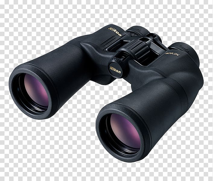 Binoculars Nikon Optics Porro prism Magnification, binocular transparent background PNG clipart