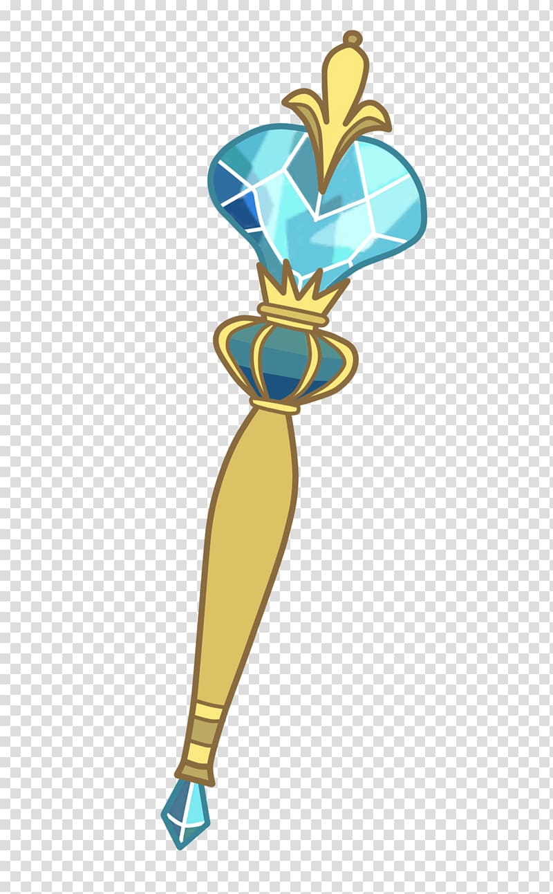 transparent evil wand