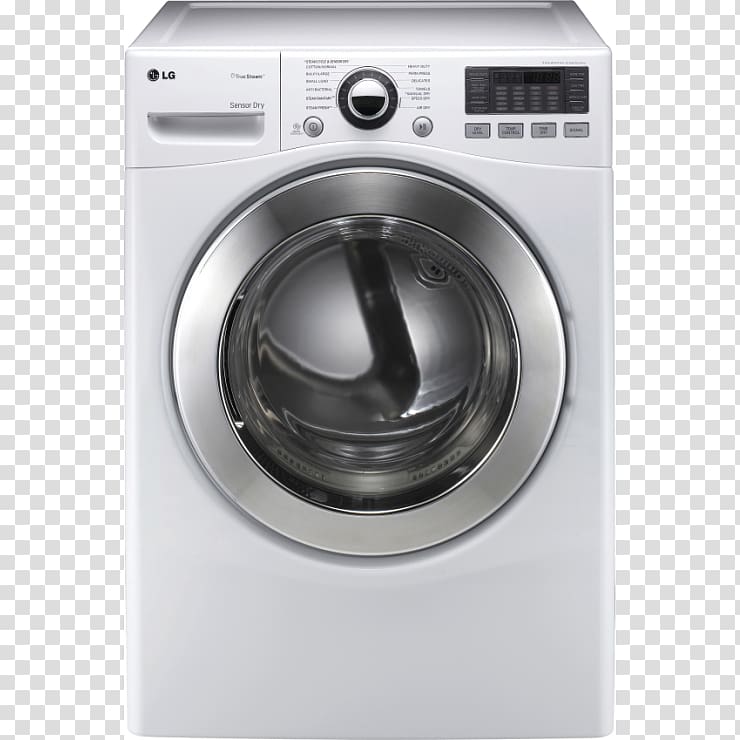 Clothes dryer Combo washer dryer Washing Machines LG Tromm Home appliance, x display rack transparent background PNG clipart