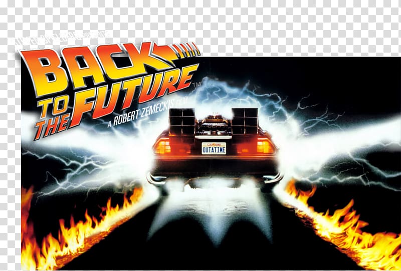 Marty McFly Dr. Emmett Brown Back to the Future: The Game DeLorean time machine, the future transparent background PNG clipart