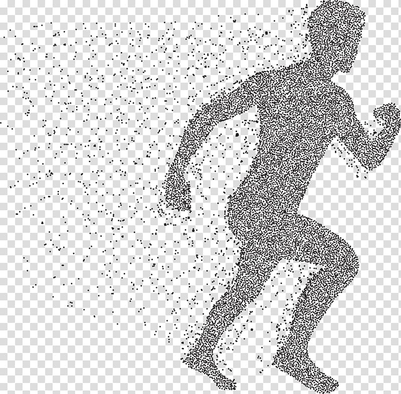 Speed Motion Homo sapiens , running man transparent background PNG clipart