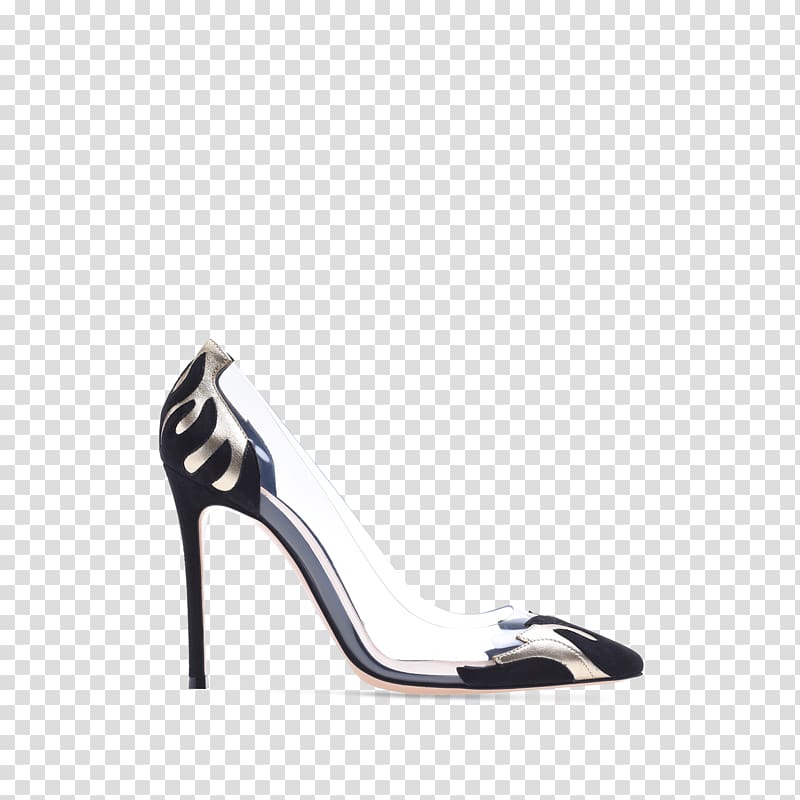 Court shoe High-heeled shoe Patent leather Absatz, sandal transparent ...