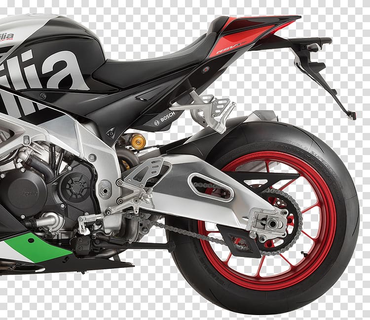 Aprilia RSV4 Aprilia Tuono Motorcycle V4 engine, motorcycle transparent background PNG clipart