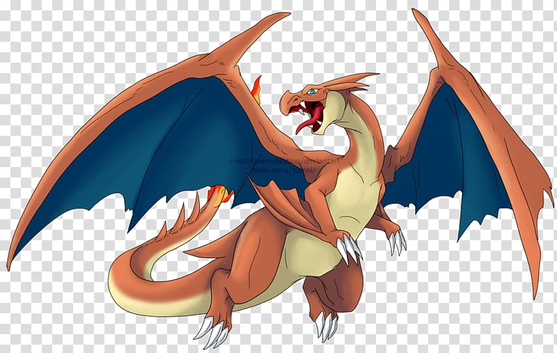 Pokémon X and Y Charizard Dragon Charmeleon, dragon transparent background PNG clipart