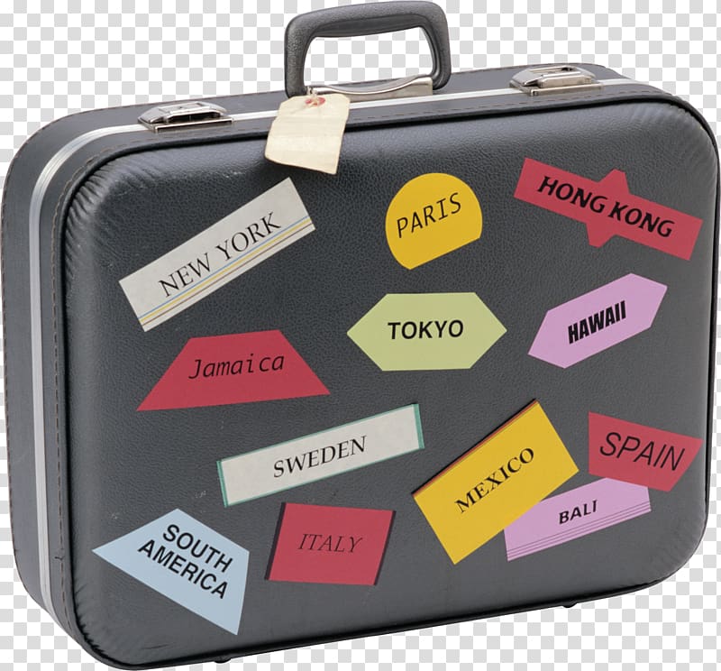 Suitcase transparent background PNG clipart