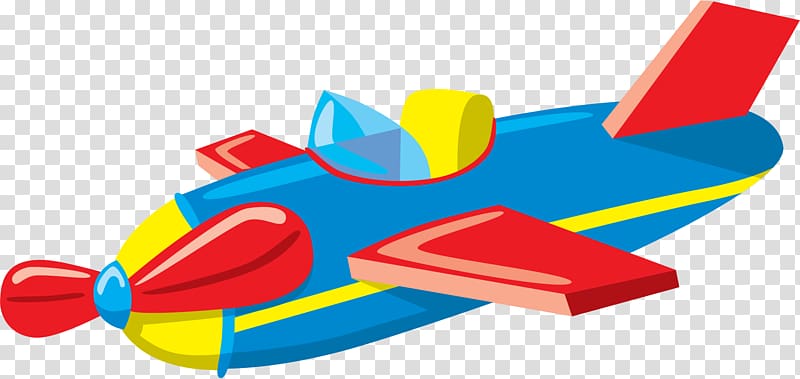 Airplane Aircraft Toy, hand-drawn aircraft transparent background PNG clipart