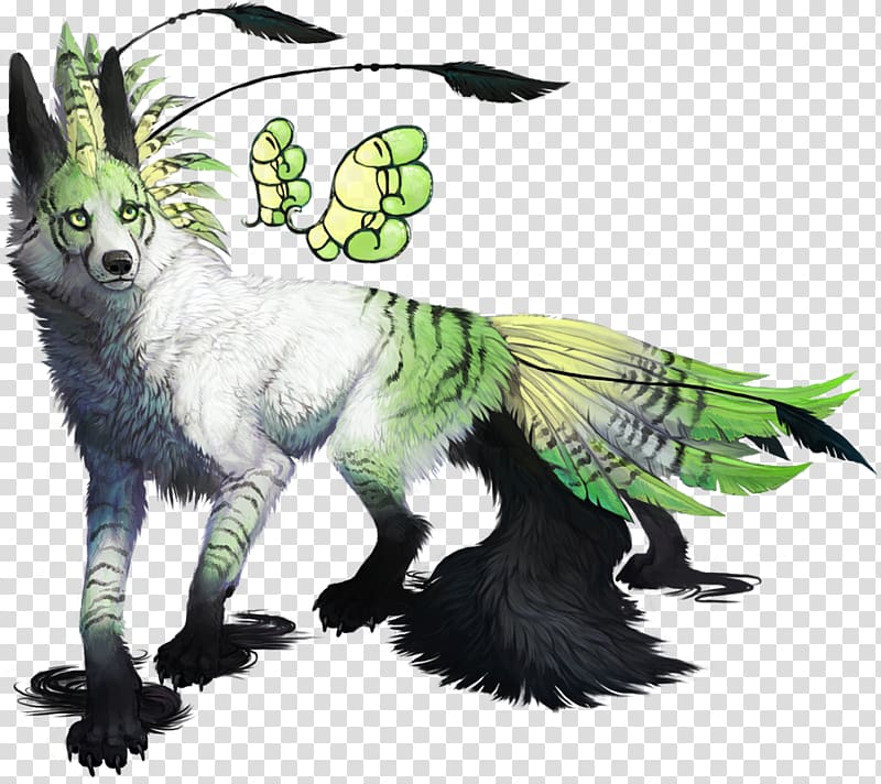 Fox Legendary creature Gray wolf Drawing Art, fox transparent background PNG clipart