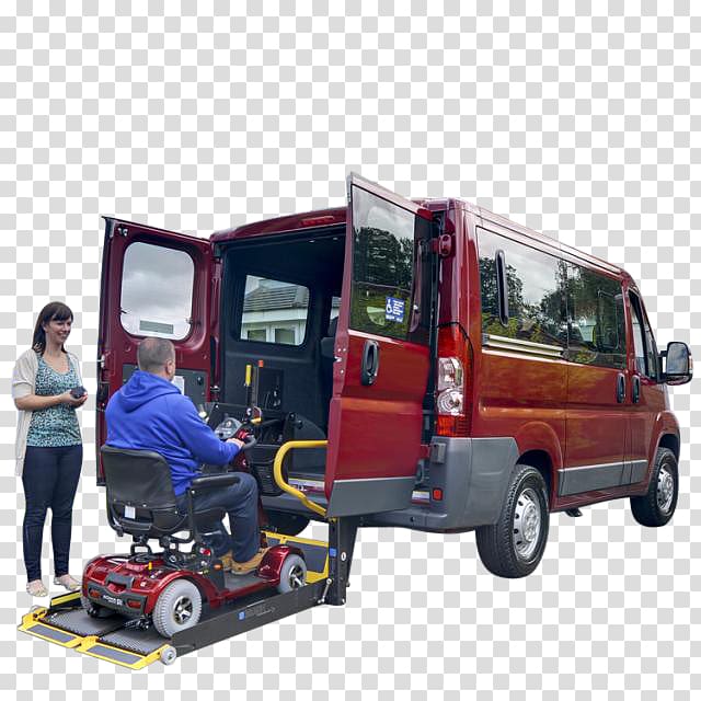 Car Compact van Scooter Volkswagen, Wheelchair Accessible Van transparent background PNG clipart