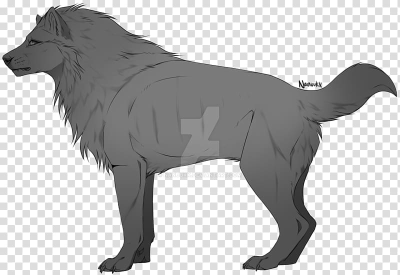 Dire wolf Dog, wolf transparent background PNG clipart