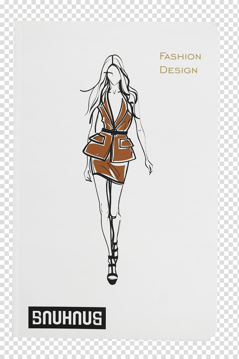 Fashion illustration Drawing, moleskine transparent background PNG clipart
