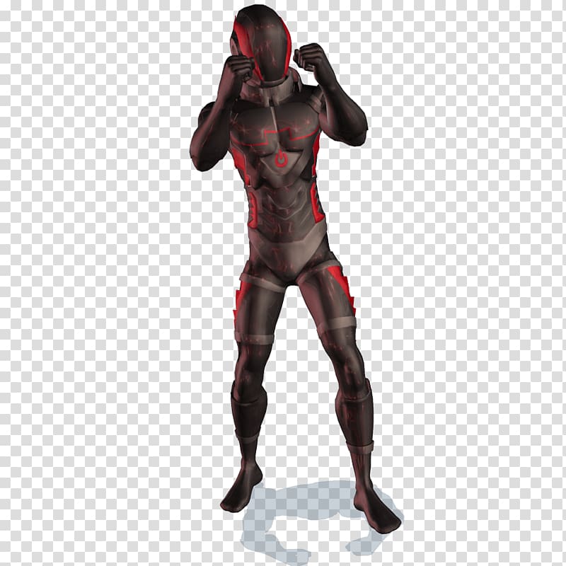 Shoulder Figurine Character, knockout punch transparent background PNG clipart