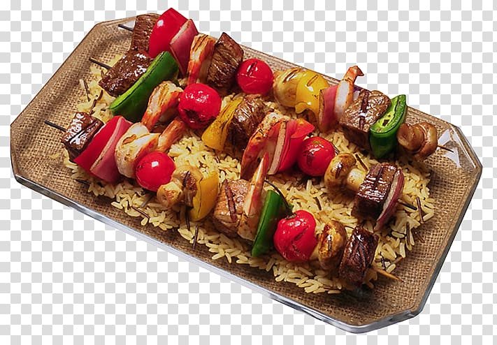 Kebab Brochette Shashlik Hors d\'oeuvre Pincho, chicken transparent background PNG clipart