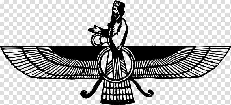 Ahura Mazda Car Faravahar Zoroastrianism, tatto transparent background PNG clipart