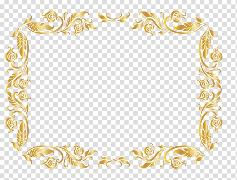 Frames Portable Network Graphics Ornament Gold , BG Albums transparent background PNG clipart