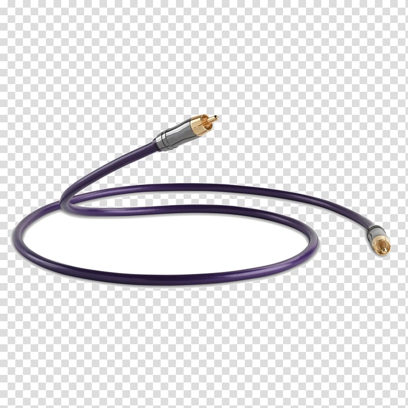 Digital audio Coaxial cable RCA connector S/PDIF Electrical cable, others transparent background PNG clipart