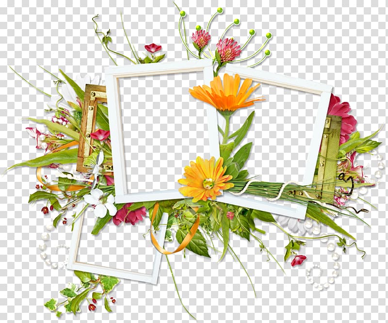 Floral design Frames Scrapbooking Flower bouquet, flower transparent background PNG clipart